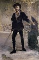 ハムレットとしてのフォーレの肖像 エドゥアール・マネ